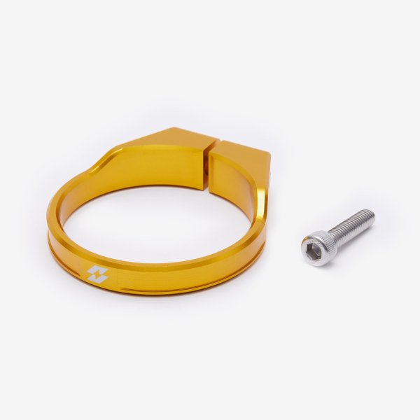 Charged Steering Tube Riser Reinforcing Clamp